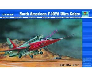 Trumpeter 01605 1/72 North American F-107A Ultra Sabre