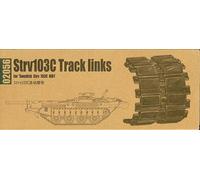 Trumpeter 02056 1:35th scale Strv103C Track links for Swedish Strv 103C MBT