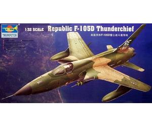 Trumpeter 02201 1:32nd scale Republic F-105D Thunderchief
