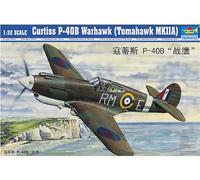 Trumpeter 02228 1/32 Curtiss P-40B Warhawk