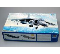 Mcdonnell-Douglas Av-8B Harrier Ii Fighter 1:32 Model Tr 02229 Trumpeter