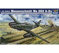 Messerschmitt Me 262 A-2a 1:32 Plastic Model Kit TRUMPETER