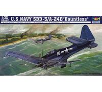 Trumpeter Model Kit Douglas SBD-5/A-24B Dauntless - 1:32 Scale US Navy - 02243