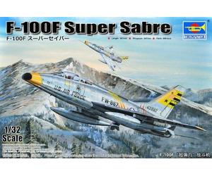 Trumpeter 02246 1:32nd scale North American F-100F Super Sabre