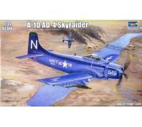 Trumpeter Aircraft Model Kit – 1:32 A-1D (AD-4) Skyraider – 02252