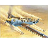 Trumpeter 02290 Messerschmitt Bf 109E-4/Trop Aircraft Plastic Kit 1/32 Scale-T48