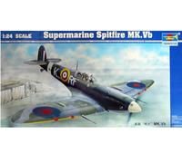 Trumpeter 02403 1:24th scale Supermarine Spitfire Mk.Vb