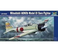 Trumpeter 02405 1:24 Mitsubishi A6M2b Zero Type 21 Aircraft Kit - New