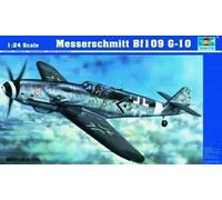 Trumpeter Plastic Model Kit Messerschmitt Bf-109 G-10 1:24 Scale