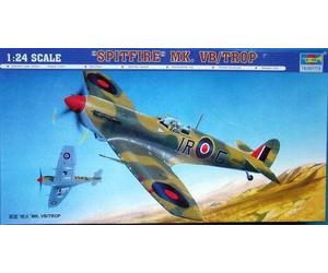 Trumpeter 02412 1:24th scale Supermarine Spitfire Mk.Vb / Trop