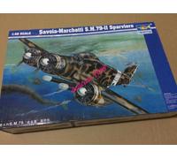 Trumpeter 02817 - 1:48 Savoia Marchetti SM-79 II Sparviero - New
