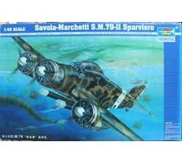 Trumpeter 02817 - 1:48 Savoia Marchetti SM-79 II Sparviero - New