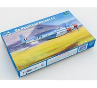 Trumpeter de Havilland Hornet For 1 Decals for 2 Versions - 1:48 Model Kit