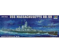 Trumpeter 05306 - 1:3 50 Uss Massachusetts BB-59 - New