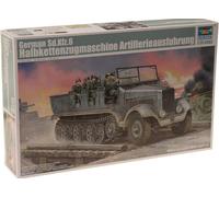 Trumpeter 05531 - 1:35 German Sd.Kfz.6 Half-track Artillery - New