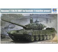 Trumpeter 1/35 T-72B/B1 with Kontakt 1 Reactive Armour # 05599 - Plastic Mode...