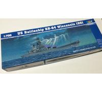Trumpeter 05706 1/700 USS Wisconsin 1991 BB-64