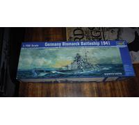Trumpeter 05711 1:700th Germany Bismarck Battleship 1941