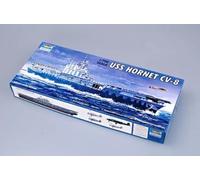 USS Hornet CV-8 Aircraft Carrier 1:700 Plastic Model Kit TRUMPETER