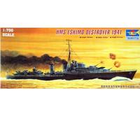 Trumpeter Model Kit PKTM05757 HMS Eskimo (F75) Tribal-class Destroyer 1941 1:700 Scale