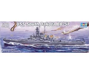 Trumpeter 05760 1:700th scale USS South Dakota BB-57