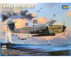 Trumpeter 05825 1:48th scale Fairey Barracuda WW II Torpedo Bomber