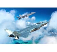 Trumpeter 05864 Chinese J-20S Mighty Dragon 1:48 Model Kit