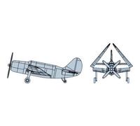Trumpeter Model Kit – 1:350 SB2C Helldiver – Pre-painted – New