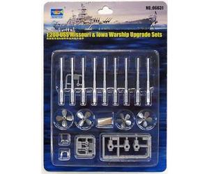 Trumpeter 06631 1:200th scale USS Missouri & Iowa Warship Upgrade Set