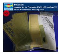 Trumpeter 06646 PE Woode Deck Upgrade for Trumpeter 05631 USS Langley CV-1 Model