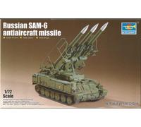 Trumpeter 1/72 Russian SAM-6 Anti-Aircraft Missile System 07109