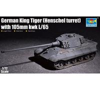Trumpeter 07160 1/72 German King Tiger (Henschel turret) with 105mm kWh L/66