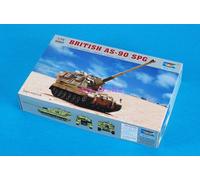 Trumpeter 07221 - 1:72 British AS-90 Self-Propelled Howitzer - New