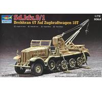 TRU07251 - Trumpeter 1:72 - Sd.Kfz.9/1 18t Half Track Crane (Late)