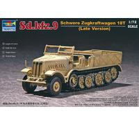 Trumpeter 07252 - 1:72 Sd.Kfz. 9 Heavy Artillery Tractor 18t Type F3 - New