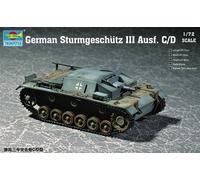 Faller Plastic Model Kit Sturmgeschutz StuG III Ausf. C/D 1:72