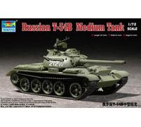 Trumpeter Model Kit – 1:72 T-54B Russian Medium Tank – 07281 – New (Faller)