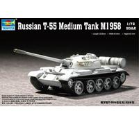 Trumpeter 1/72 (20mm) T-55 (Model 1958) Soviet MBT