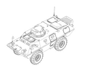 Trumpeter 07439 1/72 American M706 Commando Armored Car Vietnam Plas (US IMPORT)