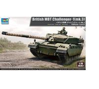 Trumpeter 09611 British Main Battle Tank Challenger 1 Mk3 Plastick Model Kit