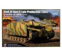 Trumpeter 00947 - 1:16 Stug.Iii AUSF.G Late Production (2in1) - New
