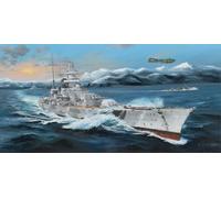 Trumpeter 03715 WWII German Battleship Scharnhorst Plastic Kit 1/200 Scale Couri