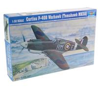 Trumpeter 02228 - 1:32 Curtiss P-40B Warhawk - New