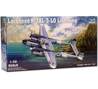 Lockheed P-38 L 5 Lightning 1:32 Plastic Model Kit 02227 TRUMPETER