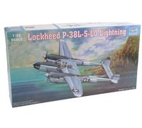 Lockheed P-38 L 5 Lightning 1:32 Plastic Model Kit 02227 TRUMPETER