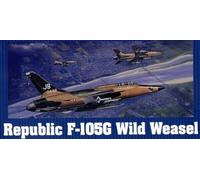 Trumpeter 1/32 Republic F-105G Thunderchief Wild Weasel # 02202 - Plastic Mod...