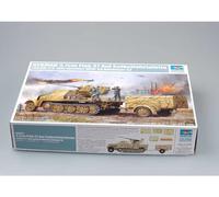 Trumpeter 01526 - 1:3 5 German 3,7cm Flak 37 On After World War II Sd.Kfz.7/2