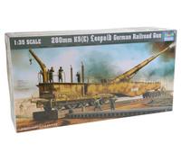 Trumpeter 00207 - 1:35 Railway Gun Leopold 280mm K5 (E) - New