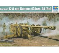 Trumpeter 1/35 German 128mm Pak 44 (Rhien) # 02312 - Plastic Model Kit