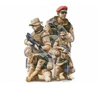 Trumpeter Model Kit 1/35 00421 Modern German ISAF Soldiers in Afghanistan
